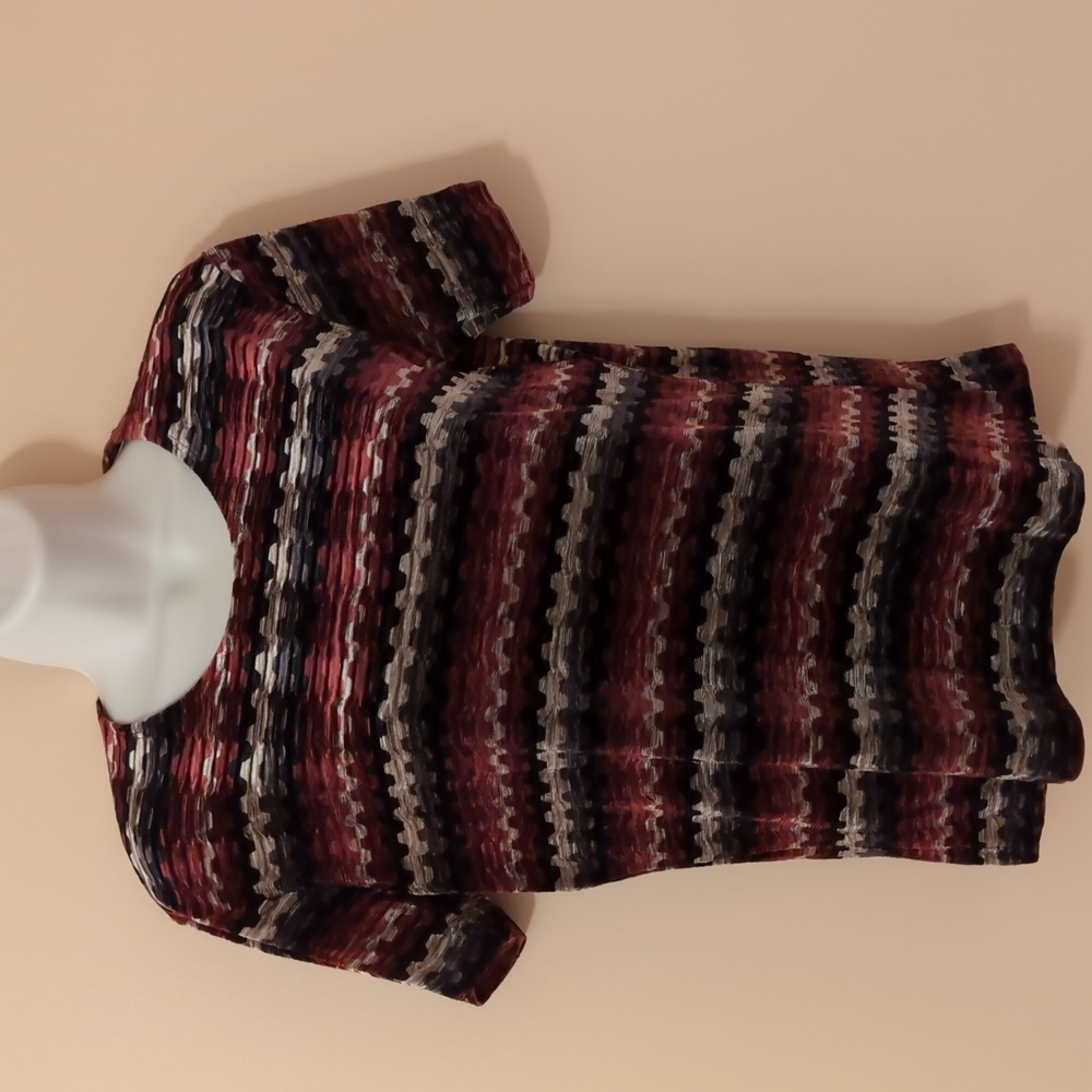 IMPRESSIONS LIFESTYLE Ladies Short Sleeve Knit Shirt